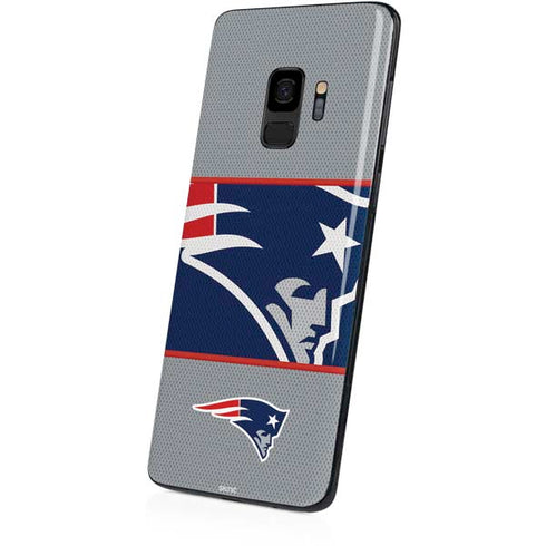 NFL New England Patriots Zone Block Galaxy S9 Skin