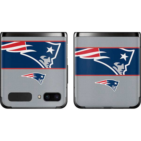 NFL New England Patriots Zone Block Galaxy Z Flip Skin