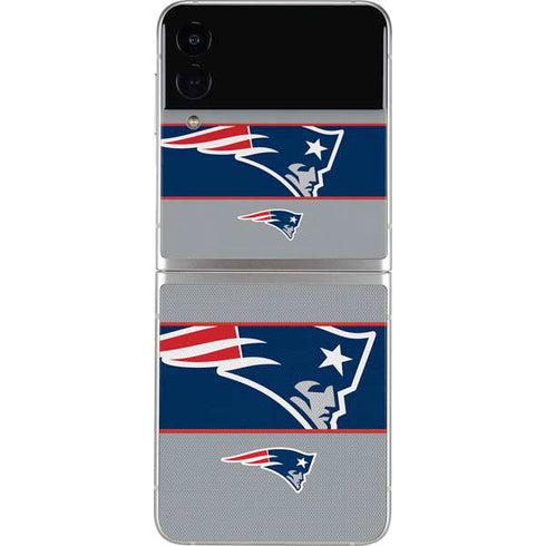 NFL New England Patriots Zone Block Galaxy Z Flip4 5G Skin