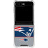 NFL New England Patriots Zone Block Galaxy Z Flip5 5G Clear Case