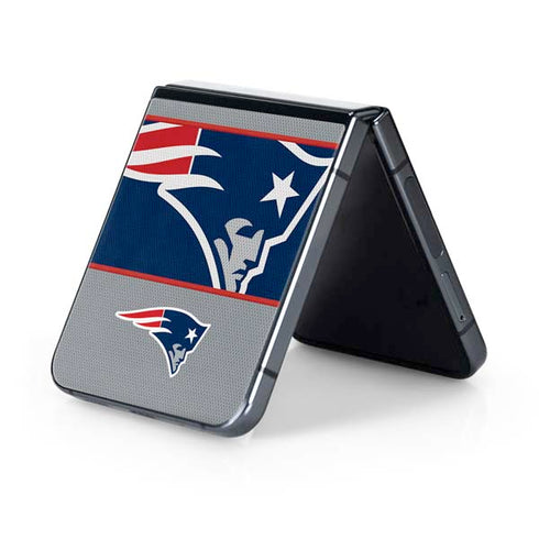 NFL New England Patriots Zone Block Galaxy Z Flip5 5G Skin