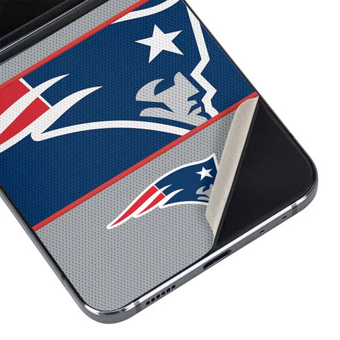 NFL New England Patriots Zone Block Galaxy Z Flip5 5G Skin