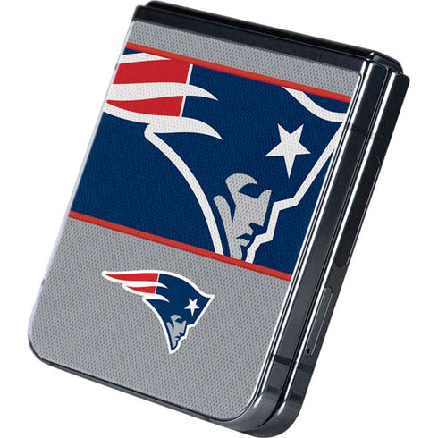 NFL New England Patriots Zone Block Galaxy Z Flip5 5G Skin
