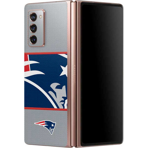 NFL New England Patriots Zone Block Galaxy Z Fold2 5G Skin