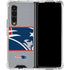 NFL New England Patriots Zone Block Galaxy Z Fold4 5G Clear Case