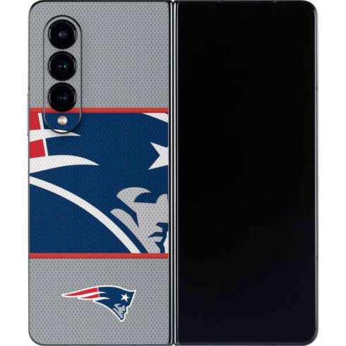 NFL New England Patriots Zone Block Galaxy Z Fold4 5G Skin