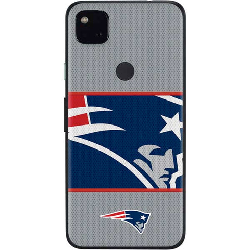 NFL New England Patriots Zone Block Google Pixel 4a Skin