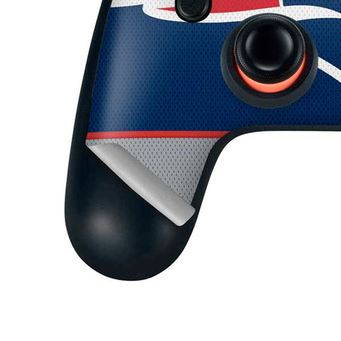 NFL New England Patriots Zone Block Google Stadia Controller Skin