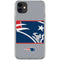 NFL New England Patriots Zone Block iPhone 11 Clear Case