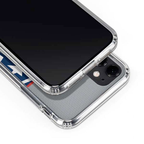 NFL New England Patriots Zone Block iPhone 11 Clear Case