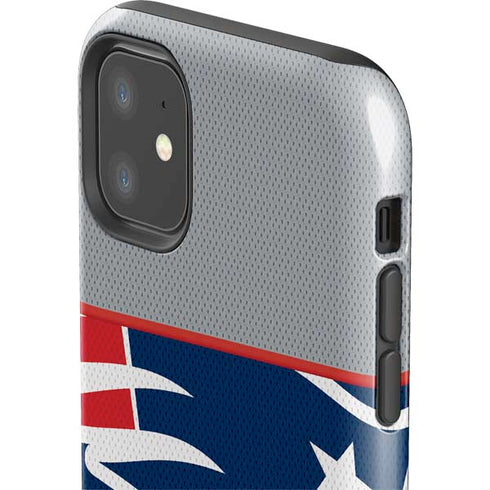 NFL New England Patriots Zone Block iPhone 11 Impact Case