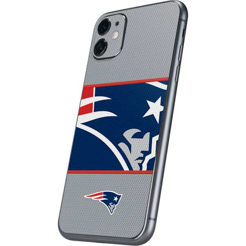 NFL New England Patriots Zone Block iPhone 11 Skin