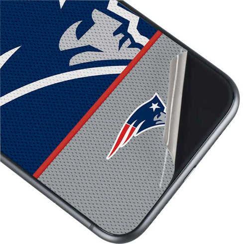 NFL New England Patriots Zone Block iPhone 11 Skin