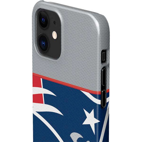 NFL New England Patriots Zone Block iPhone 12 Mini Lite Case