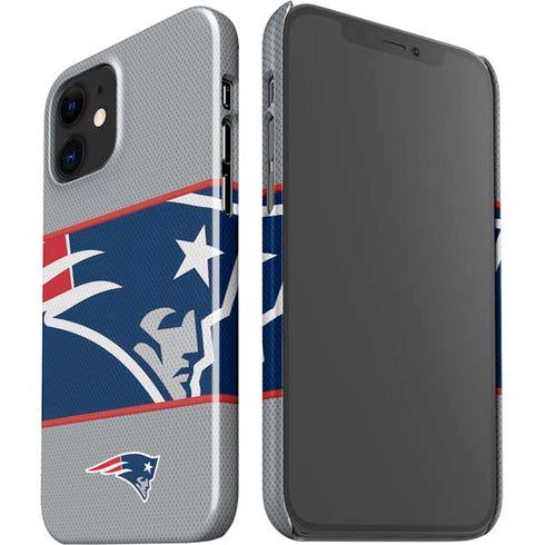 NFL New England Patriots Zone Block iPhone 12 Mini Lite Case