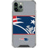 NFL New England Patriots Zone Block iPhone 12 Pro Clear Case