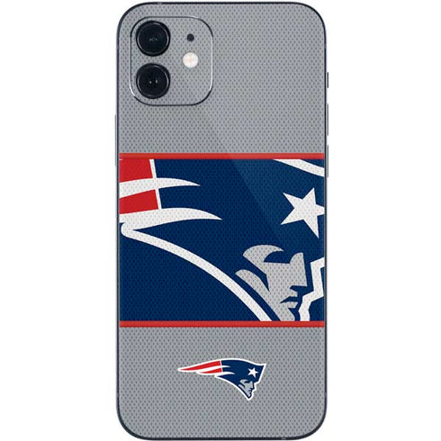 NFL New England Patriots Zone Block iPhone 12 Skin