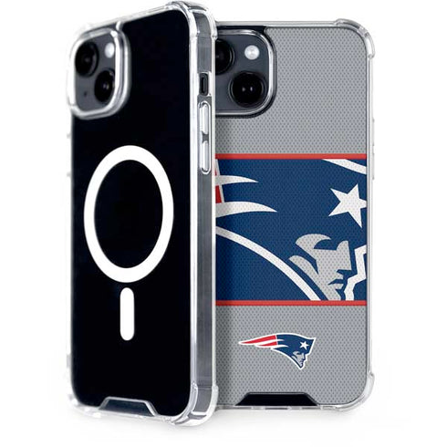 NFL New England Patriots Zone Block iPhone 13 MagSafe Case
