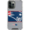 NFL New England Patriots Zone Block iPhone 13 Pro Max Clear Case