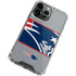 NFL New England Patriots Zone Block iPhone 13 Pro Max Clear Case