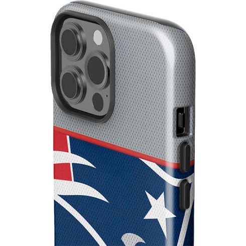 NFL New England Patriots Zone Block iPhone 13 Pro Max Impact Case
