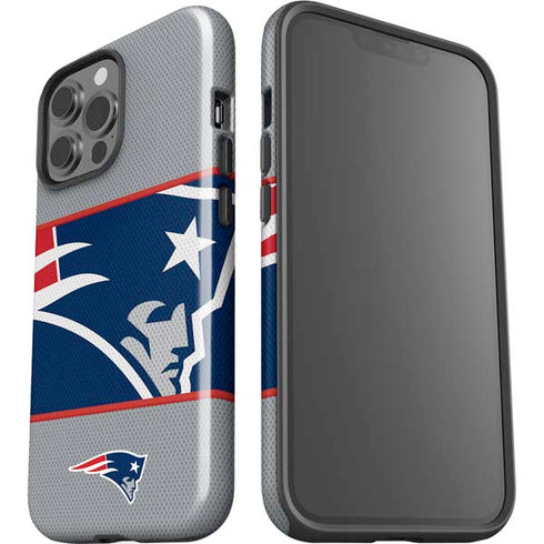 NFL New England Patriots Zone Block iPhone 13 Pro Max Impact Case