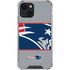 NFL New England Patriots Zone Block iPhone 14 Clear Case
