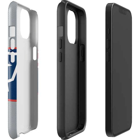 NFL New England Patriots Zone Block iPhone 14 Plus Impact Case