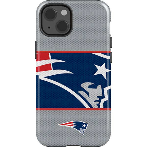 NFL New England Patriots Zone Block iPhone 15 Impact Case