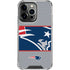NFL New England Patriots Zone Block iPhone 15 Pro Clear Case