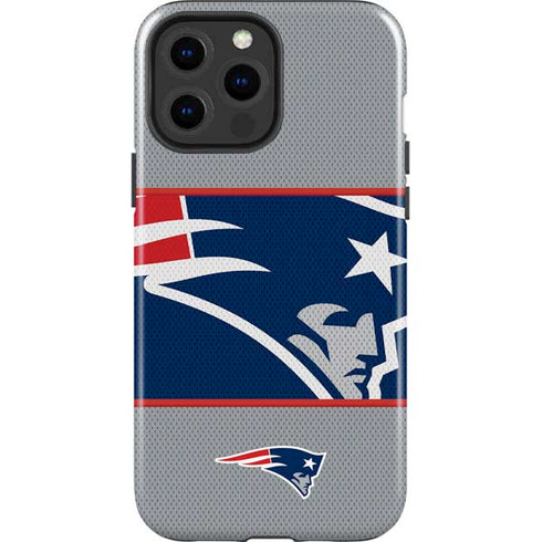 NFL New England Patriots Zone Block iPhone 15 Pro Max Impact Case