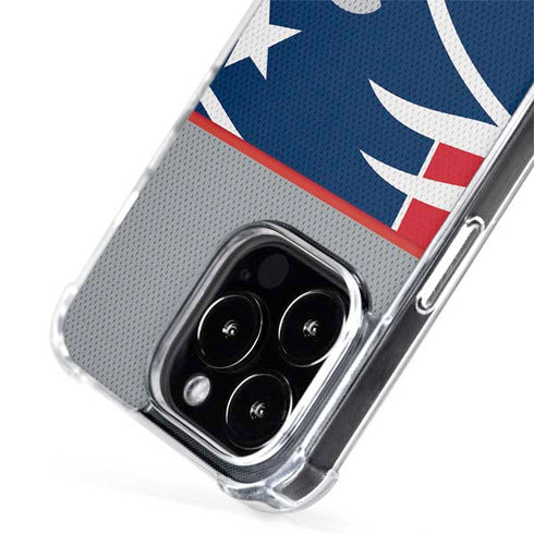 NFL New England Patriots Zone Block iPhone 15 Pro Max MagSafe Case