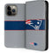 NFL New England Patriots Zone Block iPhone 15 Pro Max Folio Case