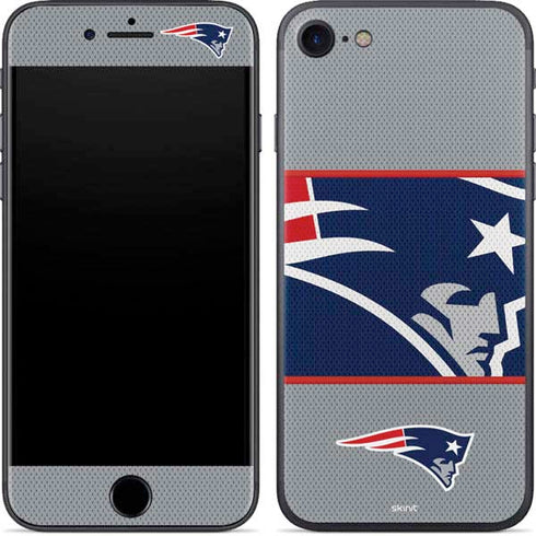 NFL New England Patriots Zone Block iPhone 7 Skin