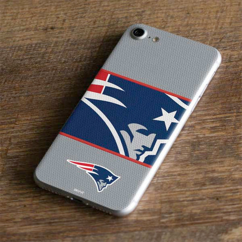 NFL New England Patriots Zone Block iPhone 7 Skin