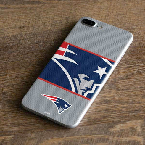 NFL New England Patriots Zone Block iPhone 8 Plus Skin