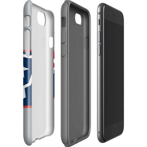NFL New England Patriots Zone Block iPhone SE (2nd & 3rd Gen) Pro Case