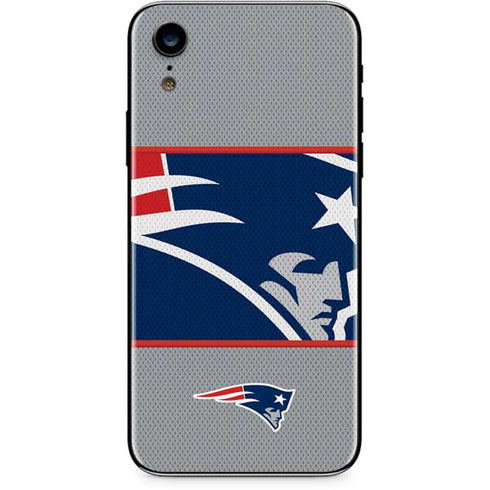 NFL New England Patriots Zone Block iPhone XR Skin