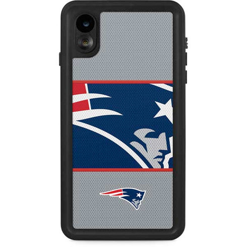 NFL New England Patriots Zone Block iPhone XR Waterproof Case