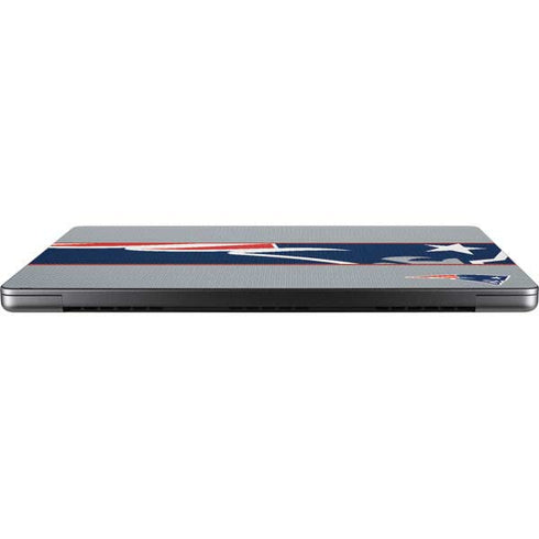 NFL New England Patriots Zone Block MacBook Pro 14in (2021-24) Skin