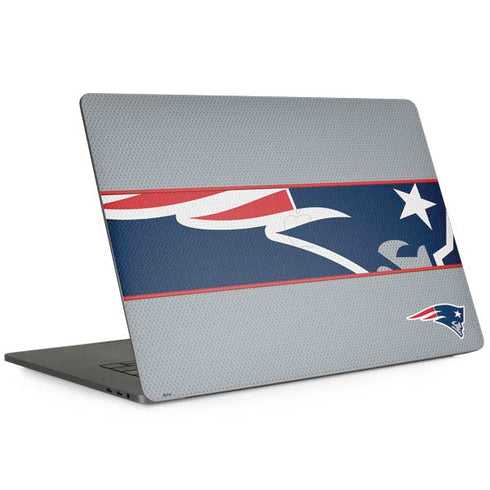 NFL New England Patriots Zone Block Apple MacBook Pro 15-inch Skin