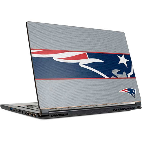 NFL New England Patriots Zone Block MSI GS65 Stealth Laptop Skin