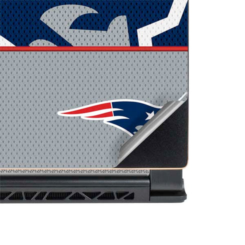 NFL New England Patriots Zone Block MSI GS65 Stealth Laptop Skin