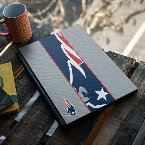 NFL New England Patriots Zone Block MSI GS65 Stealth Laptop Skin