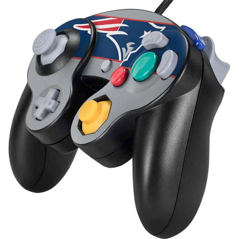 NFL New England Patriots Zone Block Nintendo GameCube Controller Skin