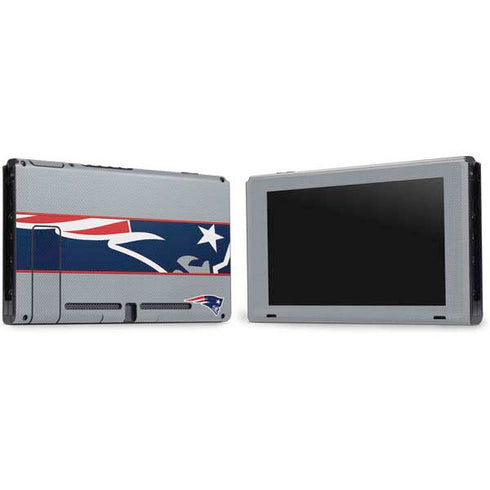 NFL New England Patriots Zone Block Nintendo Switch Bundle Skin