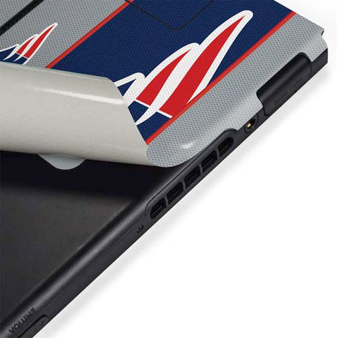 NFL New England Patriots Zone Block Nintendo Switch Bundle Skin