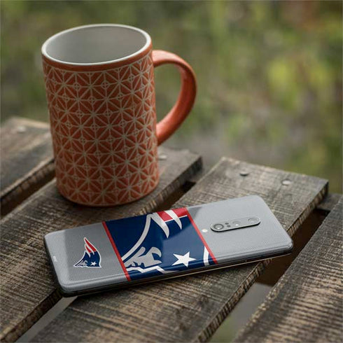 NFL New England Patriots Zone Block OnePlus 7 Pro Skin