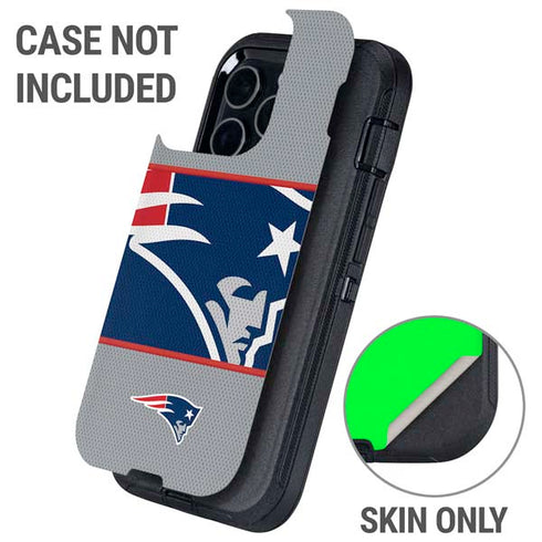 NFL New England Patriots Zone Block Otterbox Defender iPhone Skin