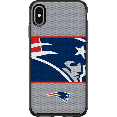 NFL New England Patriots Zone Block Otterbox Symmetry iPhone Skin